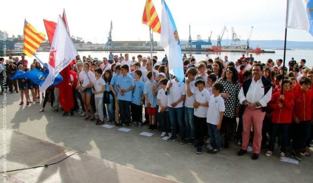 La Ría de Arousa se viste con sus mejores galas para la gran fiesta del Optimist