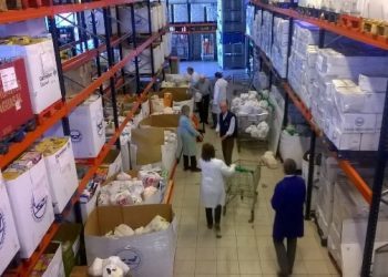 La solidaridad aporta 45 toneladas de alimentos