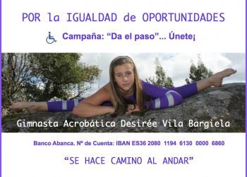 Se necesitan 70.000 euros para que la joven Desirée Vila tenga su prótesis