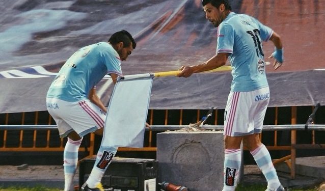 Nolito: “Sabía que tenía cuatro amarillas, pero me volví loco y cogí el banderín”