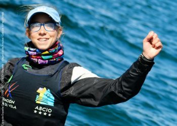 Sin rival para Aina Colom en la Copa de España de Optimist en Vilagarcía