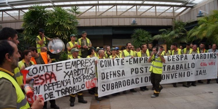 El Concello defiende el contrato de parques y jardines, paralizado por segunda vez