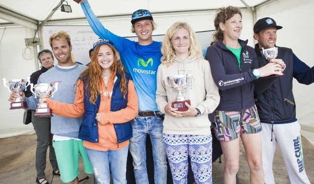 Florian Trittel y Elena Kalinina ganan el Trofeo Princesa Sofía Iberostar en la clase Kiteboarding
