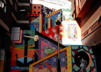 escaleras camelias calle don quijote