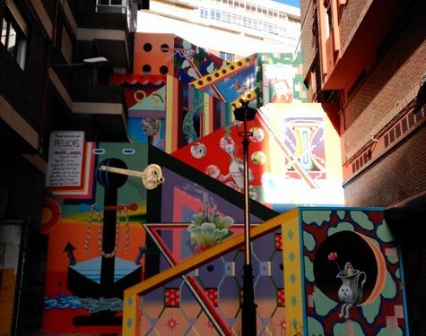 escaleras camelias calle don quijote