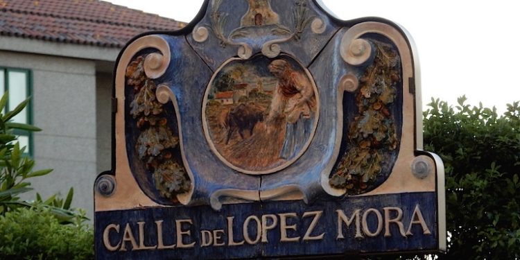 La placa de López Mora