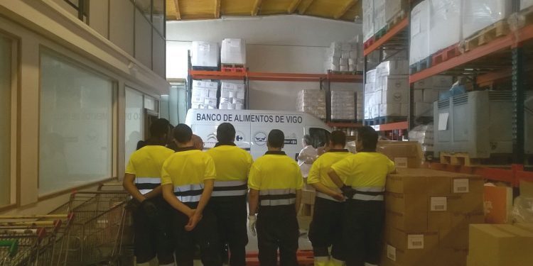 Alumnos de Érguete realizan sus prácticas en el Banco de Alimentos