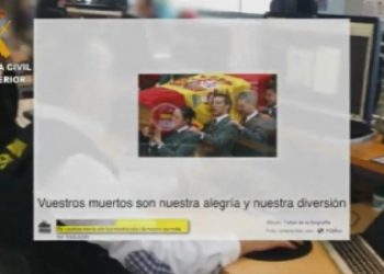 Detenido en Vigo en una operación policial por humillar a víctimas del terrorismo en redes sociales