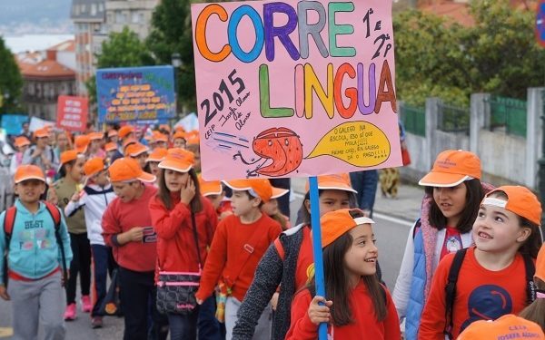 Os 2.000 estudantes do Correlingua invaden Vigo