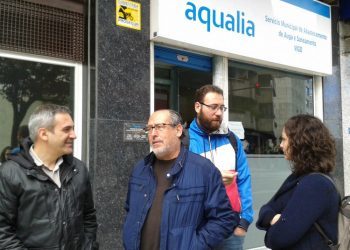 Serafín Otero comprométese a remunicipalizar a auga e modificar a tarifa