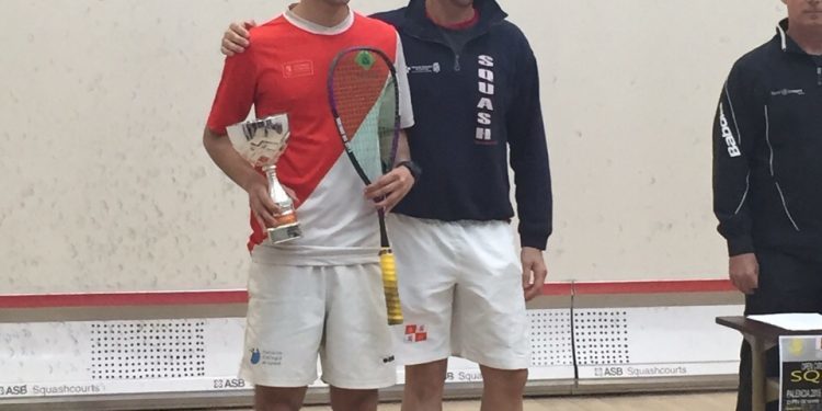 Miguel Mercé, del Vigo Squash, se llevó el Open de Palencia