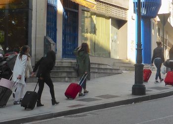 Subiendo a la estación