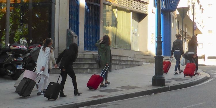 Subiendo a la estación