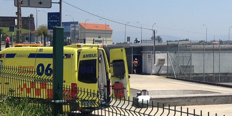 Evacuado en helicóptero un niño que sufrió una caída en Salvaterra