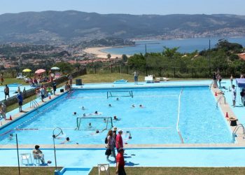 Doblete del Galaico en la piscina al aire libre de Los Abetos