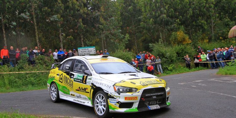El vigués Alberto Meira se llevó la victoria en el Rally de Narón