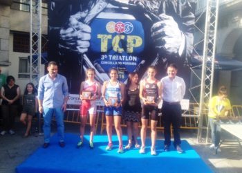 Martín Carrera e Camila Alonso, vencedores en Porriño