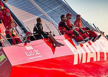 Cíes por babor para la flota VOR