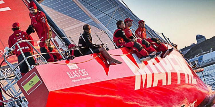 Cíes por babor para la flota VOR