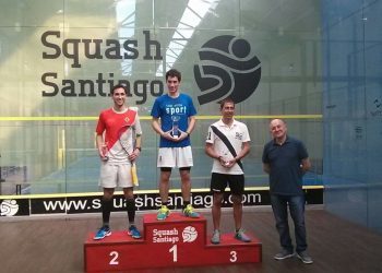 Miguel Mercé, del Vigo Squash, subcampeón del Open Xunta