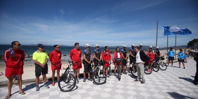 As bandeiras azuis xa ondean en Vigo