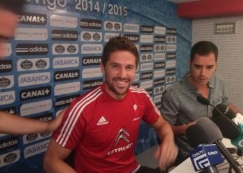 Fontás: «Mi intención no es irme gratis del Celta, soy muy feliz en Vigo»
