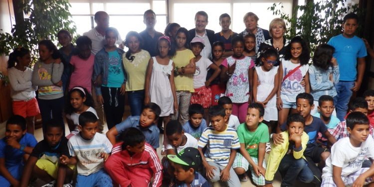Medio centenar de niños saharauis pasan el verano en Vigo