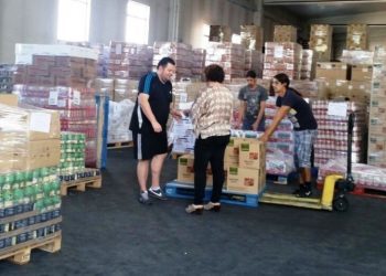El Banco de Alimentos recibe 325 toneladas de alimentos de Europa