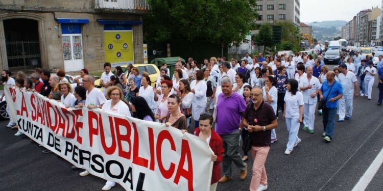 A manifestación contra os recortes no novo hospital será en septembro