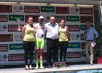 El ponteareano Samuel Rodríguez gana la montaña en la Vuelta a Zamora
