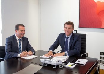 Caballero y Feijóo acercan posturas pero se enrocan con el nuevo hospital