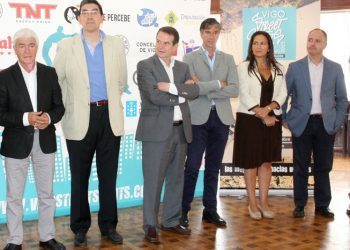 Rifirrafe político entre Xunta y Diputación en una presentación deportiva en Vigo