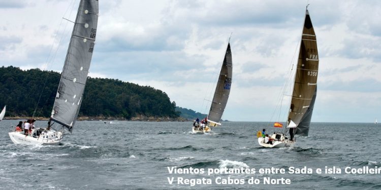 La flota Cabos do Norte vira isla Coelleira
