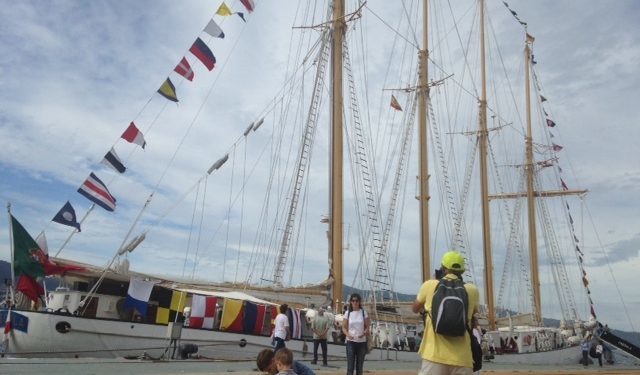 Una joya de los mares abierta para todos en el puerto de Vigo