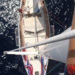 En lo alto del mastil