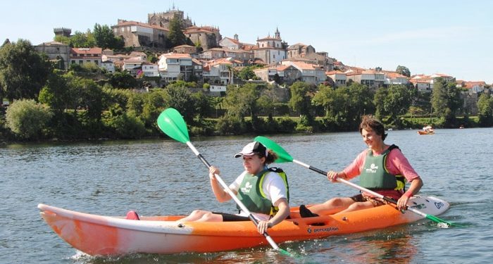 Ensayo general del Descenso del Miño, que se celebrará el 15 de agosto