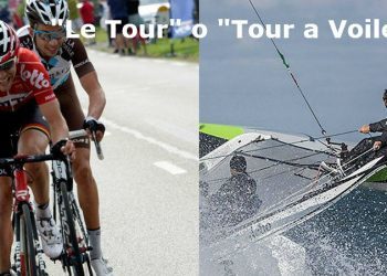 Tour de France, ¿a vela o en bicicleta?