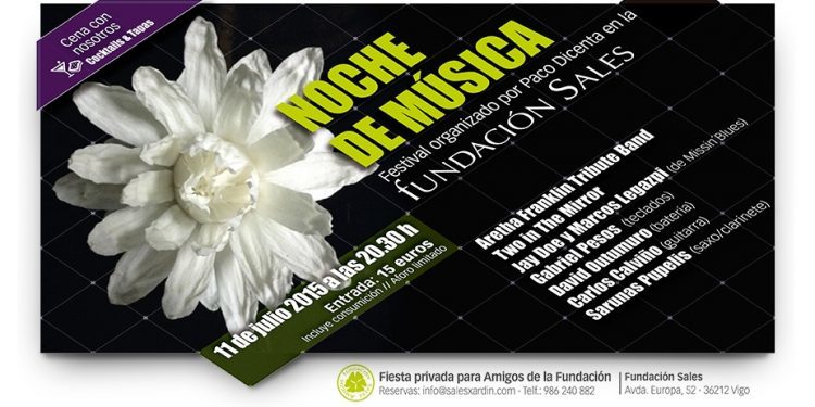 Noche de música en el jardín Sales