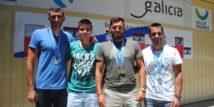 Cuatro medallas para el Kayak Tudense que recompensan un trabajo ‘maratoniano’