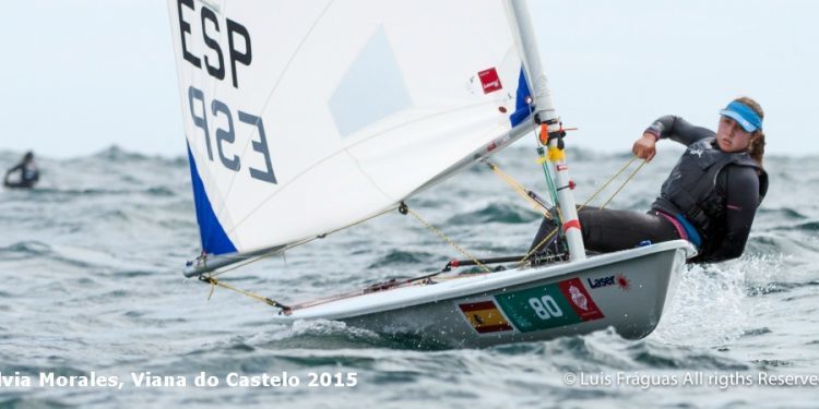 Silvia Morales defiende la tercera posición en Viana do Castelo