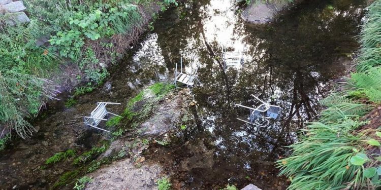 El alcalde de Gondomar denuncia el vandalismo nocturno