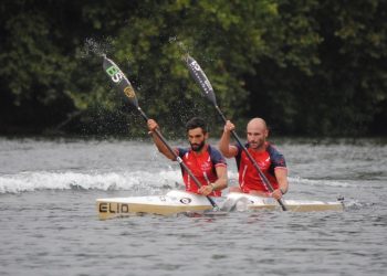 Antonio Palmás y Brais Sánchez, los más rápidos en el Descenso del Miño