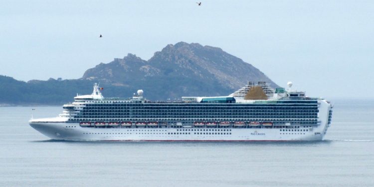 Las Cíes, el destino elegido por muchos de los cruceristas del «Ventura»