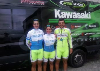 Aida Valiño y Aser Estévez, campeones gallegos de contrarreloj