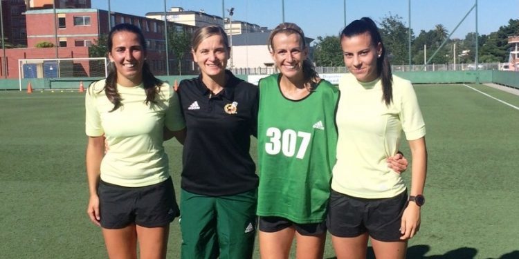 As árbitras galegas de categoría nacional superan as probas físicas e técnicas