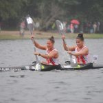 DESCENSO CARLA PEREZ COYA Y VALERIA ROMERO K-2 FEMENINO