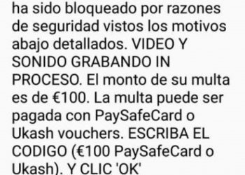 Alertan contra una estafa a través del móvil