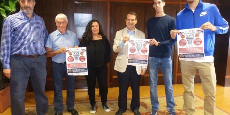 Alberto Abalde, padriño de luxo do Torneo de Baloncesto 3×3 do Seis do Nadal