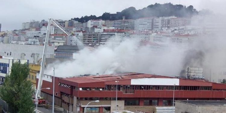 El incendio no afectó a los muros de carga de Freiremar