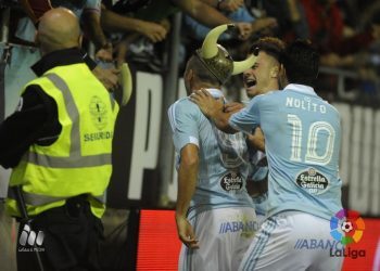 Jonny y Aspas rescatan un punto en Ipurúa